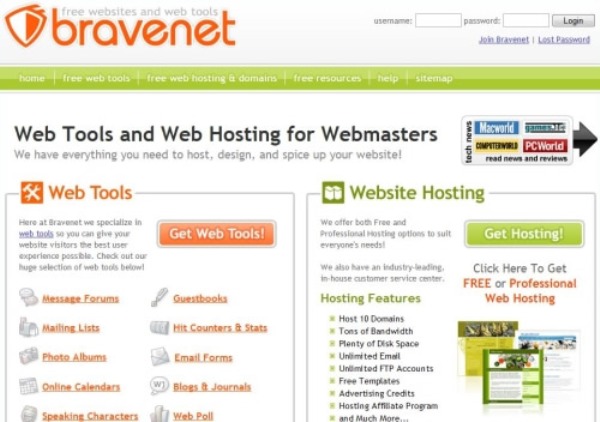 free hosting solutions