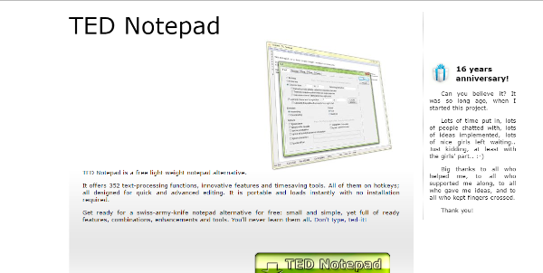 windows notepad alternatives