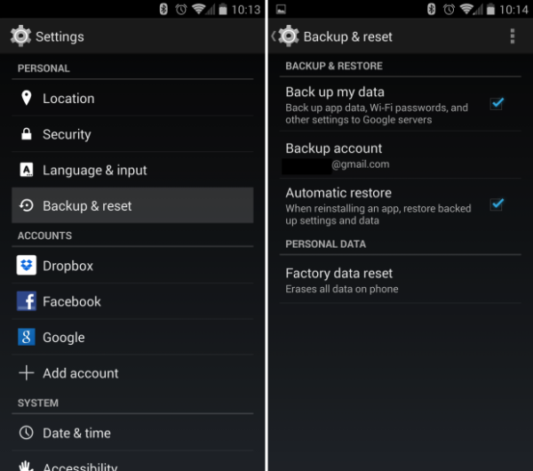 easily transfer all your data to a new android device