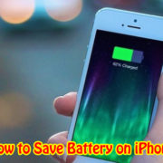 How to Save Battery on iPhone
