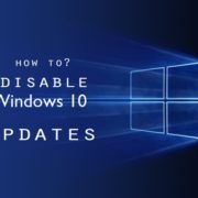 How to Disable Windows 10 Automatic Updates [Best Ways]